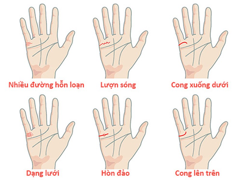 Cách xem bói chỉ tay, vân tay cho nữ chính xác nhất đoán tình duyên, c